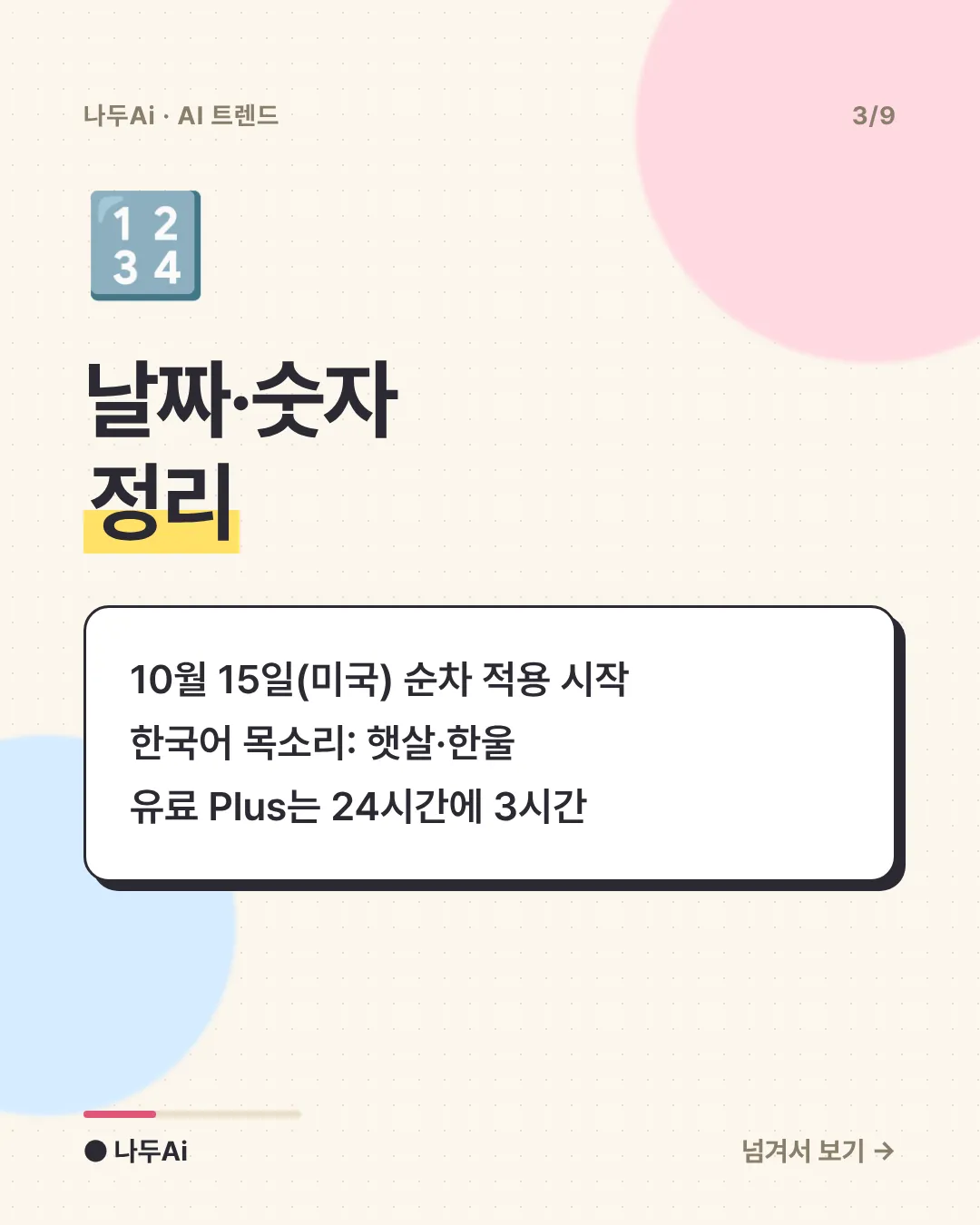날짜·숫자 정리