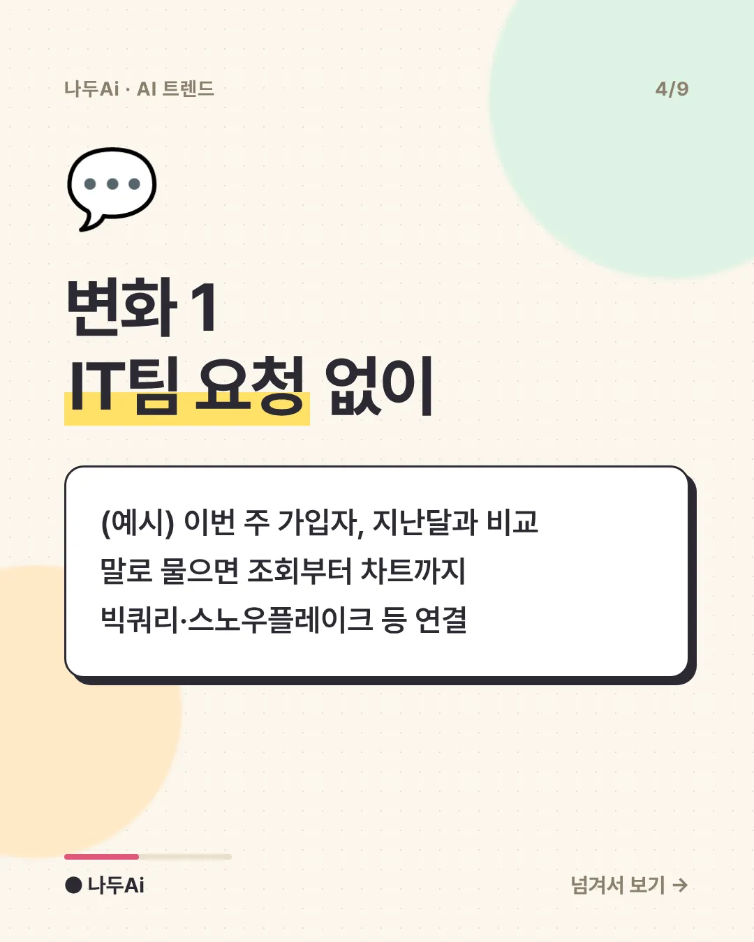 변화 1 IT팀 요청 없이