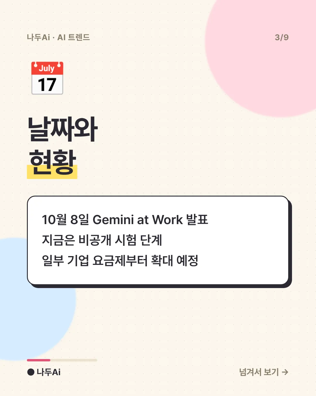 날짜와 현황